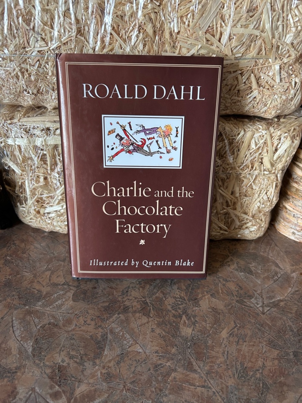 Charlie and the Chocolate Factory Vintage Hard Cover Novel with Sleeve